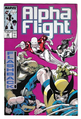Alpha Flight #52 (Vol 1) : VF/NM : ''Specters!'' : First App Bedlam : Wolverine