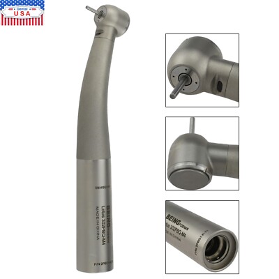 BEING Dental Fiber Optic LED Turbine Handpiece For Kavo GENTLE Silence LUX 8000B