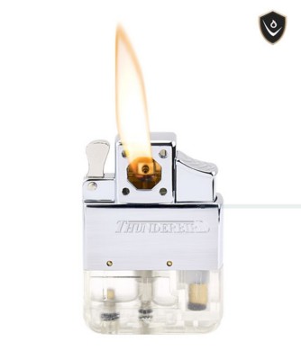 KGM Vector Butane Flip Top PIPE Lighter Insert PIEZO IGNITION Brand NEW