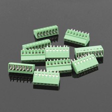 10PCS 7 poles/7 Pin 2.54mm 0.1'' PCB Universal Screw Terminal Block Connector