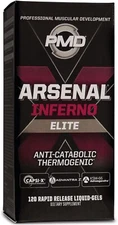 PMD Sports Arsenal X Inferno Superior Fast-Acting Liquid Gel Thermogenic Dietary