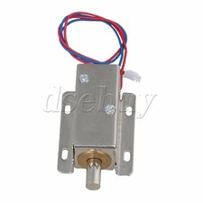 File Door Cabinet Latch Assembly Solenoid Electric Round Bolt Lock DC12V