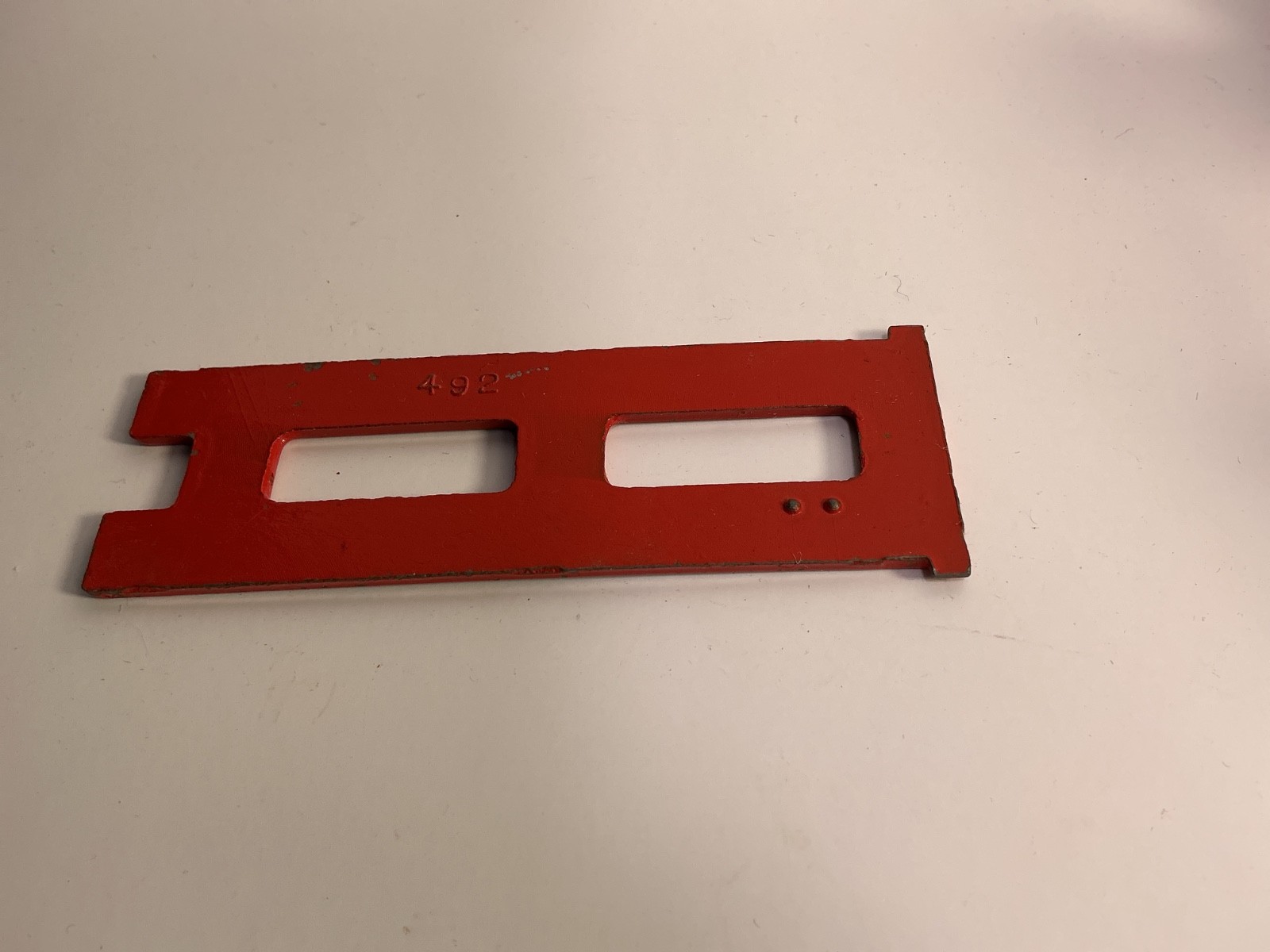 Vintage Hubley Kiddie Red Metal Comp Transport Diesel Truck, Trailer, Ramp, Cars thumbnail 8