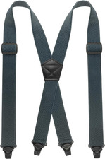 Herren Outdoor Hosentr&auml;ger X-Typ l&auml;ngenverstellbar mit robusten Kunststoffschnal
