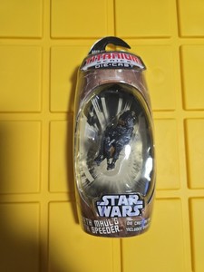 Hasbro Star Wars Titanium Series Darth Maul Sith Speeder Die-Cast Vehicle