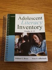 Adolescent Literacy Inventory, Grades 6-12