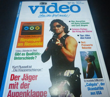 Video Nr.8/1982 Krieg der Sterne/Ornella Muti/Kurt Russel/Bud Spencer/Curd Jürg.