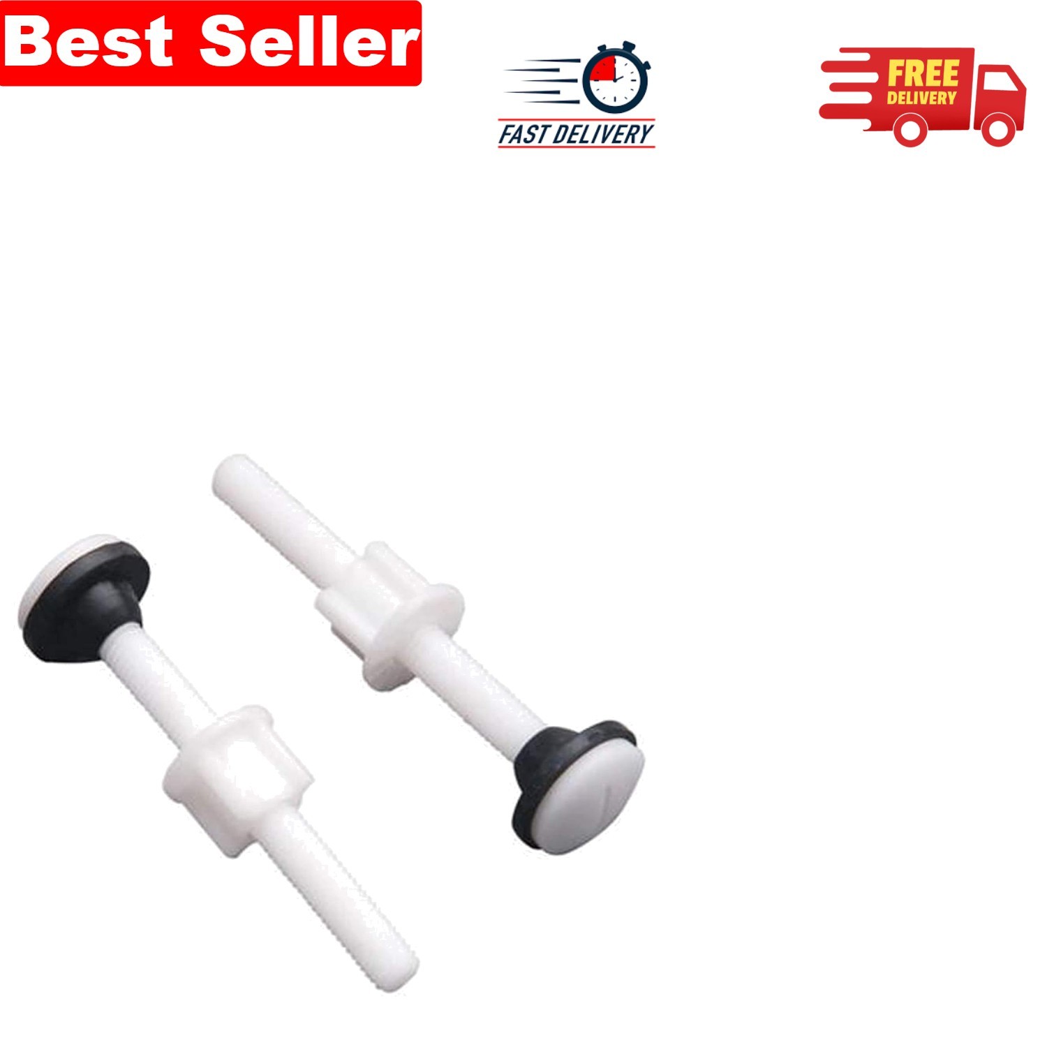 Heavy-Duty Toilet Cistern to Pan Connecting Bolts - Rust Resistant Design