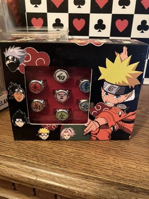 Naruto 10 Ring Set  Cosplay  Ring Set 2003 Anime 