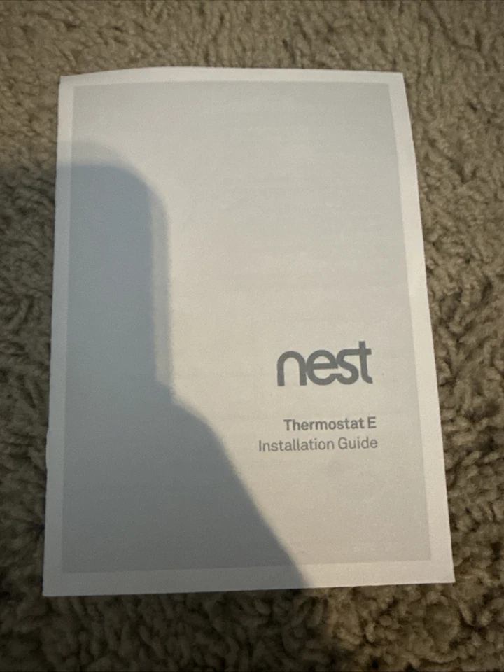 Termostato Nest E Termostato Programable T4000ES Blanco Buen Falta Cable Foto 2 de 4