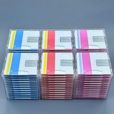Maxell MD 80 Min Mini Disc 75 Disc Set Multicolor Pink Orange Blue Rare