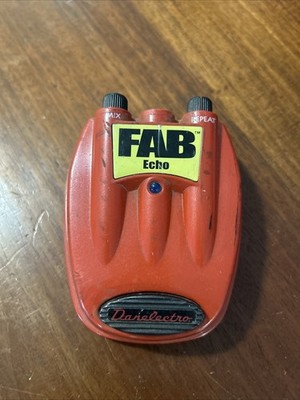 Danelectro FAB Echo Guitar Pedal Tested Works Great