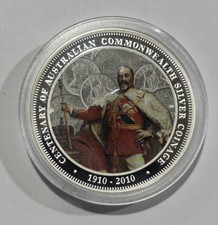 2010 Australia 1 Dollar Silver Currency Centenary .999 Silver Proof Coin