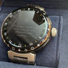 LOUIS VUITTON Tambour Horizon Light Up V3 Watch Smart watch QAD00Z Tested