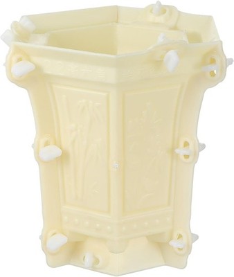 DIY Hexagonal Concrete Planter Mold - Durable Thickened Plastic Flower Pot Mo...