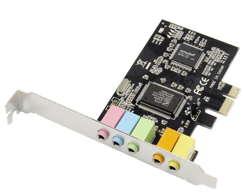 MicroConnect MC-CMI6CH-PCIE Audio Card – PCIe 6-Channel Sound Adapter