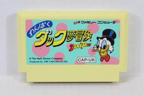 Duck Tales Wanpaku Duck Yumebouken Nintendo FC Famicom NES JP Japan US Seller