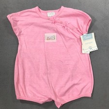 Vintage Carter's Baby Romper Outfit Girls 6 Months Shorts 90s One Piece NEW