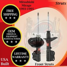 Kyb Oem Front Struts For 1993-1995 Mitsubishi Mirage Lifetime Warranty