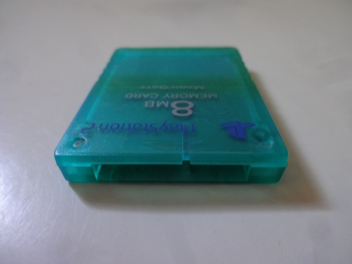 【みん】クリアカード2 Sony Playstation 2 PS2 Official OEM MagicGate 8mb Memory