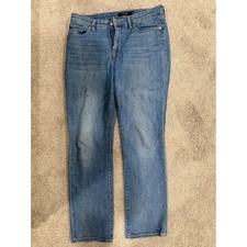 Lauren Ralph Lauren Womens Denim Jeans Blue Straight Leg Size 10