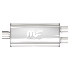 Magnaflow 12158 High Flow Stainless Steel Muffler Singledual Inout 2.5 2.5inch Magnaflow 12158 High Flow Stainless Steel Muffler Singledual Inout 2.5 2.5inch