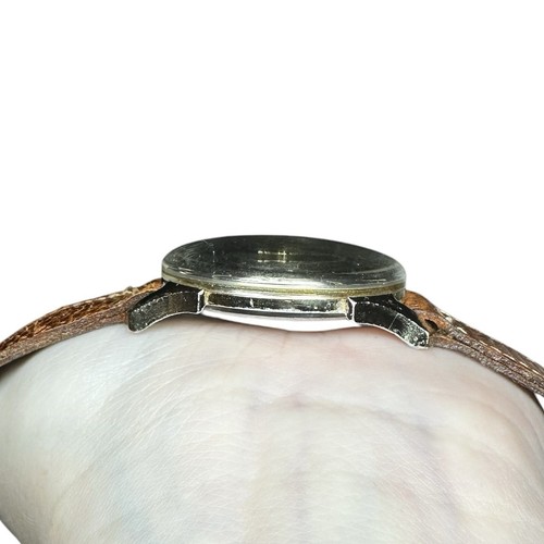RARE Vintage Timex 100 Darwin Gold Black Watch Deco 1960 Classic Modern NOT TEST - Picture 9 of 24
