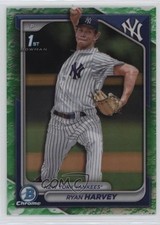 2024 Bowman Draft Chrome Lunar Glow Refractor Ryan Harvey #BDC-198 rw6