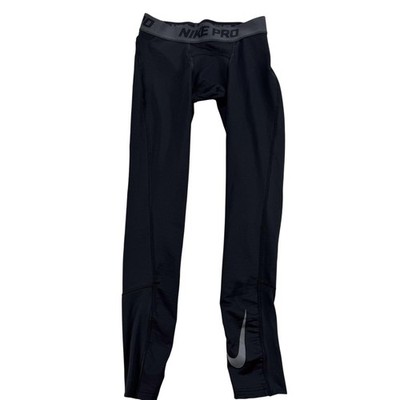 Nike Pro Compression Pants Mens Medium Black Baselayer Running Leggings 929711