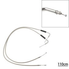 Stainless Steel Throttle Cable Fit Harley Sportster XL1200 883 Dyna Road King