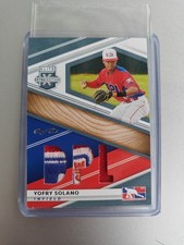 Yofry Yoffry Solano 2020 Elite Extra Edition 1/1 PATCH Marlins One-of-One !!!