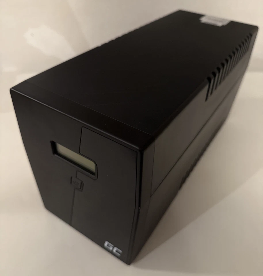 Green Cell 2000VA 1200W UPS USV-System mit LCD Smart Display - Schwarz (UPS05)