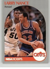LARRY NANCE #78 1990 NBA Hoops Cleveland Cavaliers NM