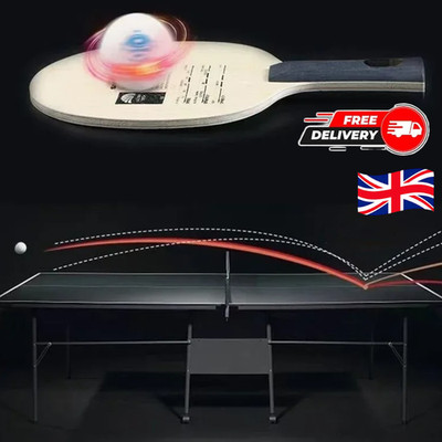 SANWEI T5000 Table Tennis Blade   5 Wood + 2 Carbon Ping Pong Blade  Fast Attack