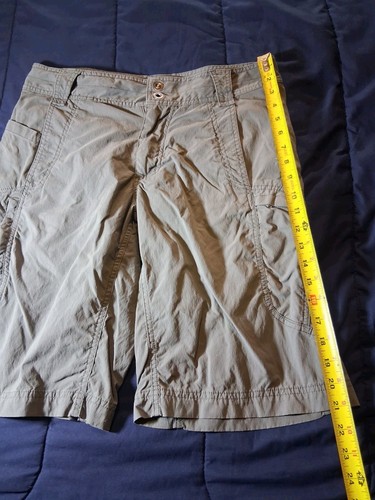 Royal Robbins Men's 32 / 10 Shorts Cargo Pockets Chino Gray Stretch Outdoors - Picture 2 of 5