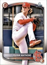 2025 Bowman - Prospects #BP-25 Quinn Mathews