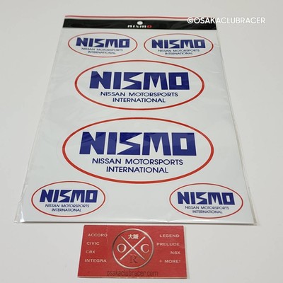 【激レア】80s NISSAN NISMO スタジャン 旧ロゴ Genuine OEM NISMO 40th Anniversary Old Logo Sticker Decal Logo