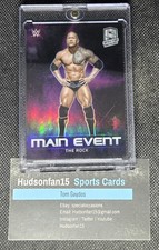The Rock 2023 Panini Chronicles WWE Spectra Main Event #ME-2 SP Case Hit