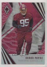 2018 Panini Phoenix Rookies Pink 147/199 Daron Payne #145 0a3