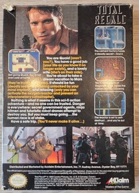 Total Recall (Nintendo Entertainment System, 1990) NES