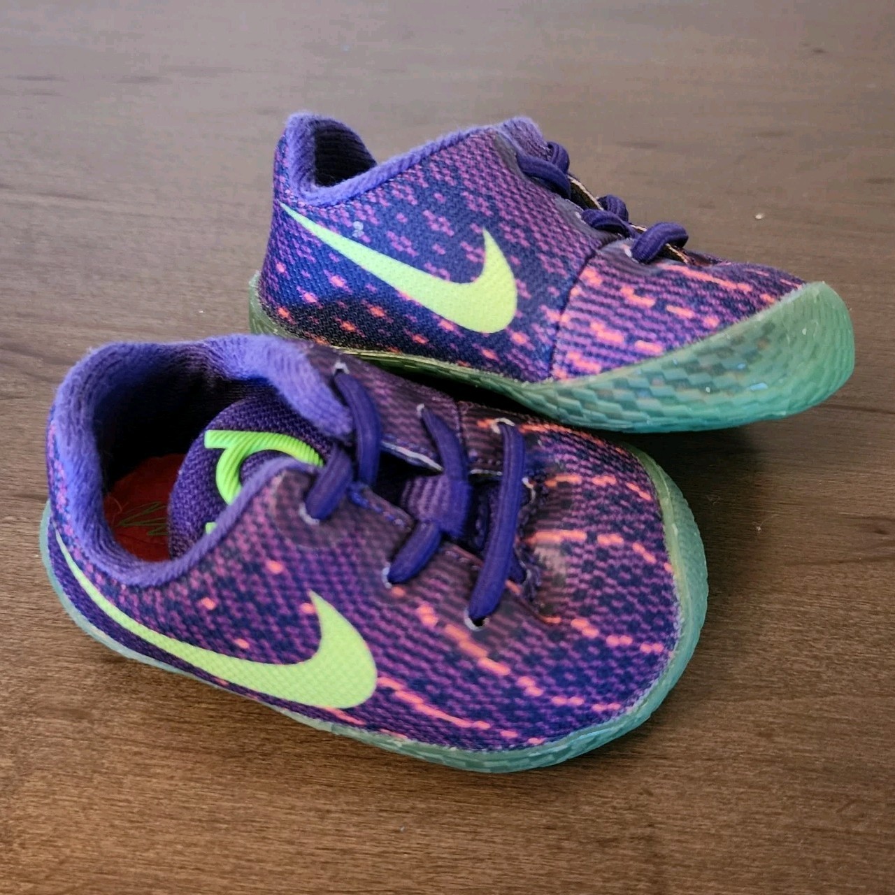 PONY Nike Viola KD 8 Durants Stivaletto Culla Scarpe Bambino Sneaker 768865 535 Taglia 1C