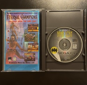 The Adventures of Batman & Robin (Sega CD, 1995) Complete CIB | Tested and works