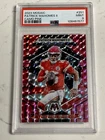 2023 Panini Mosaic Football #251 (Camo Pink)  PATRICK MAHOMES II  PSA MINT 9