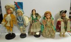 Lot of 5 Vintage Eros Italian Souvenir Dolls Amalfi Capri Renaissance Costumes — photo 1