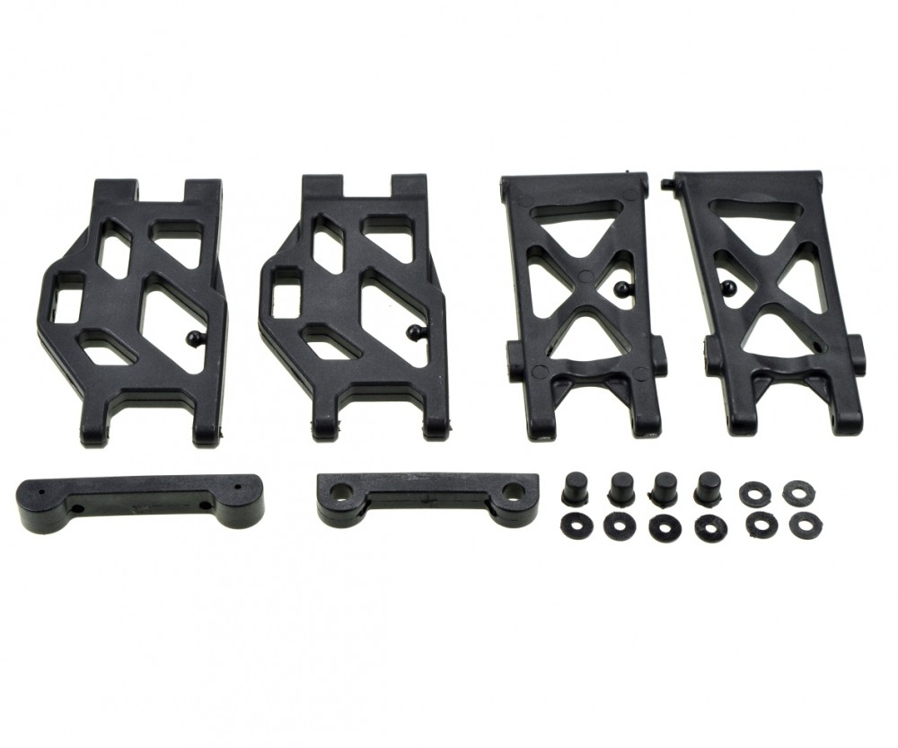 Carson 500405351 - X10Eb Control Arm Set + Bracket, Front/Rear - New