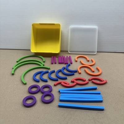 Osmo ABC Squiggle Magic In Box 38 PC Complete Sticks & Rings Little Genius W59
