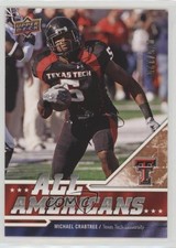 2009 Upper Deck Draft Edition All Americans Bronze 75/125 Michael Crabtree b6s