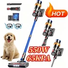 Cordless Vacuum Cleaner 550W Max 65kpa Brushless Motor 65min for Hardwood Floor