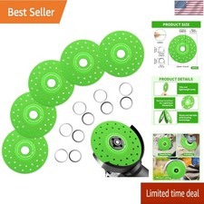 5 Pack Glass Diamond Tile Cutter Saw Blade Disc for 4.5" Angle Grinder