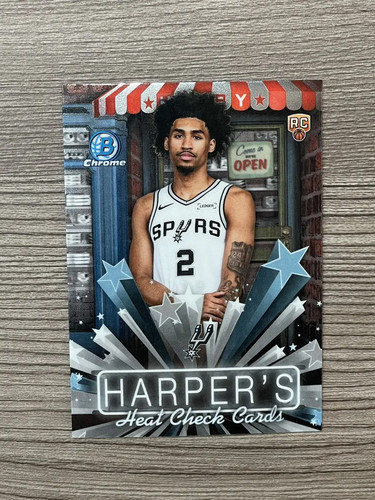 2025-26 Topps Chrome Bowman Dylan Harper RC Rated Rookie Hobby Stars #y2 FT78